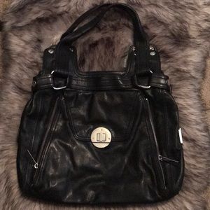 Kooba Black Leather Handbag